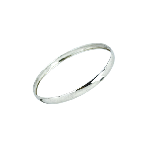 Bracelete Prata 925 Abaulado 6MM - comprar online