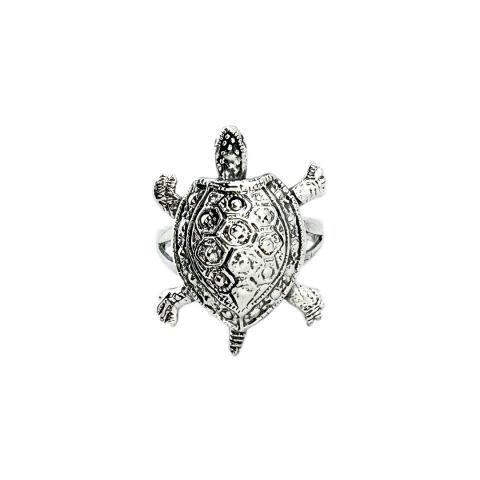 Anel Prata 925 Bali Max Tartaruga
