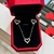 Conjunto Prata 925 Corações com Zircônias Cristais - comprar online