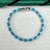 Pulseira Prata 925 Riviera Turquesa com Zircônias Cristais na internet