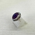 Imagem do Anel Prata 925 Bali Ametista Oval