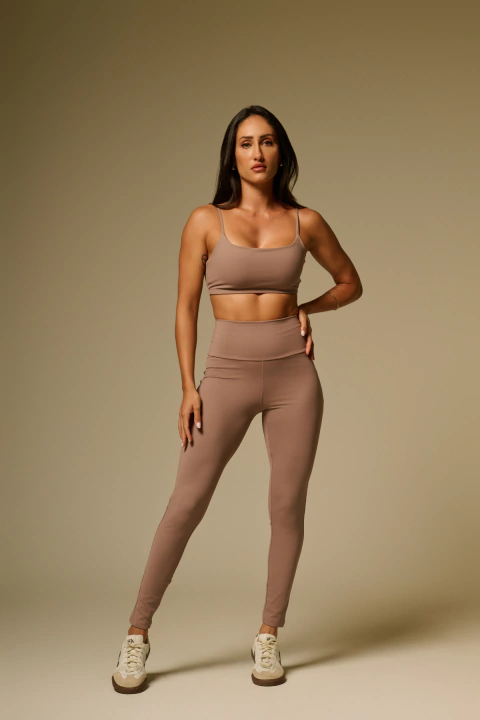 Legging Up Soft Basic Avelã