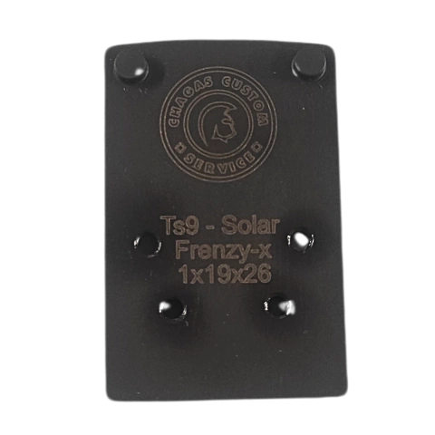 Mount Red Dot Aço TS9 Vector Optics Solar Frenzy-X 1x19x26