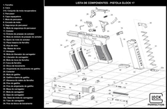 Mola Do Retém Do Carregador Da Glock - comprar online