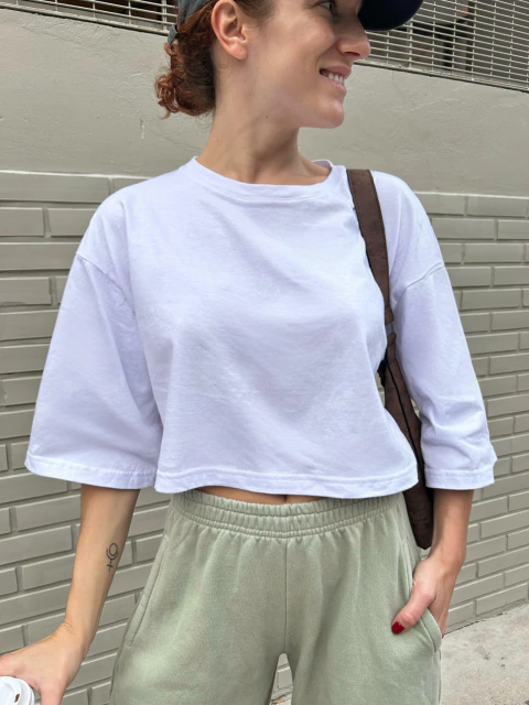 Remera Algodón Oversize - comprar online