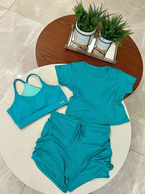 Trijunto fitness Melissa 3 peças