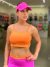 Conjunto fitness Debora duas cores liso na internet