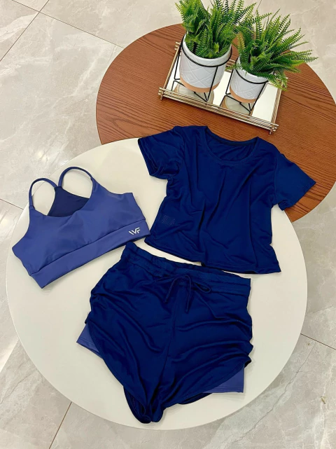 Trijunto fitness Melissa 3 peças