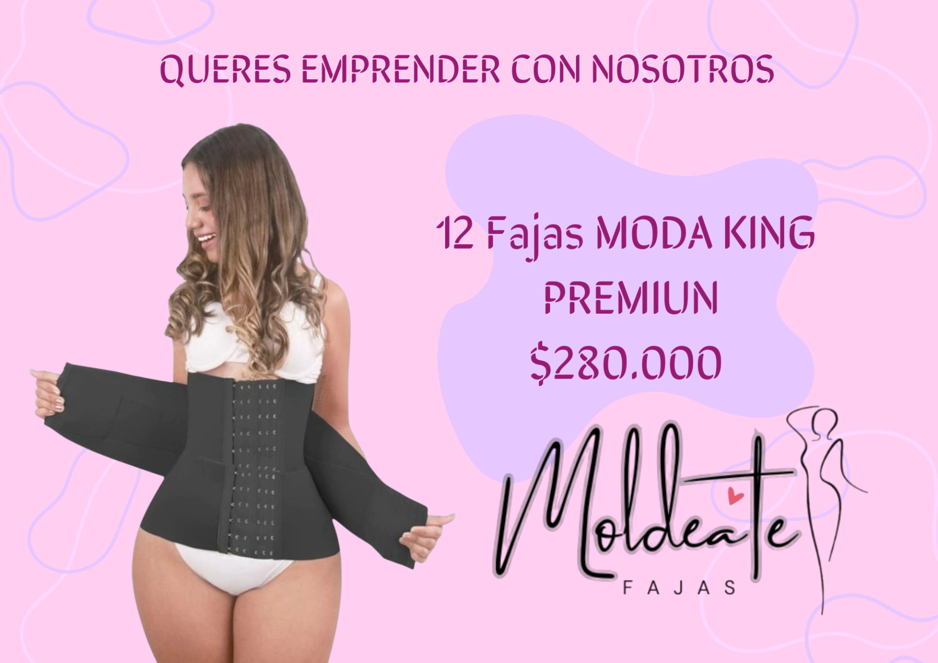 Banner de MOLDEATE FAJAS