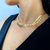 Choker Flor com Pérola - comprar online