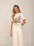 T-Shirt Chardonnay Off White Niini - Loja Form