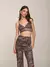 Top Tule Mushroom Shell Brown NIINI - comprar online