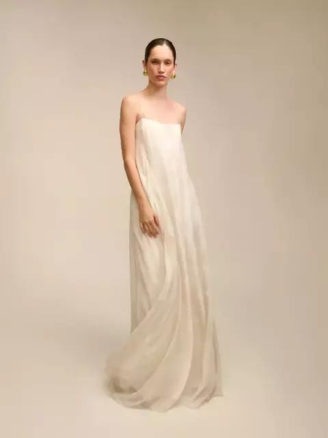 Vestido NIINI Mushroom Organic Off White NIINI