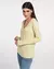 CAMISETA EM VISCOLINHO PREMIUM CAMYS LEVE E SOLTA MANGA LONGA GOLA V LEMON ICETEA - comprar online