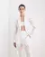 Blazer Leah Off White Carol Bassi