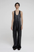 Jumpsuit Couro Irayzala Black ANDREA BOGOSIAN - comprar online