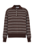 Blusa Tricot Ichia Dark Brown-Off Andrea Bogosian