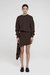 Vestido Tricot Iutry Dark Brown Andrea Bogosian - comprar online