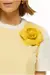 Broche Flor Ana Amarelo Iorane