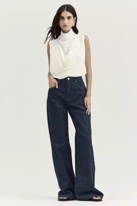 Calça Vanguard Indigo Francesca