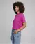 CAMISETA EM ALGODÃO EGÍPCIO CAMYS VINTAGE TEE CROPPED CATWALK PINK - Loja Form