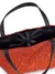 Bolsa Feminina Small Top Handle Pirarucu Vermelho/Preto Osklen - loja online