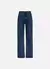 Calça Miriam Jeans Escuro CAROL BASSI - Loja Form