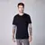 Camiseta Pima Premium Preto Gola V Oficina Reserva