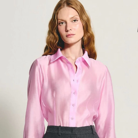 Camisa Jamile - Rosa Ballet NV