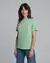 CAMISETA EM ALGODÃO EGÍPCIO CAMYS GOLA ALTA POR @FRANCESCA SOFT MINT GREEN - loja online