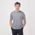 Camiseta Pima Premium Gola C MC Cinza Oficina Reserva