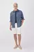 Bermuda Linho Santorini Off White Oficina Reserva - loja online