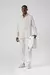 Camisa Roma Linho Lisa ML Natural Oficina Reserva - loja online