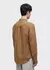 Camisa Classic Linen Ml Marrom Cedro Osklen na internet