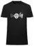 T-shirt Masculina Vintage LP Samba MC Preto Osklen