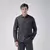 Camisa Chino ML Cinza Chumbo Oficina Reserva