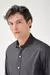Camisa Chino ML Cinza Chumbo Oficina Reserva - comprar online