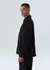 Oveshirt linen bold preto Osklen na internet