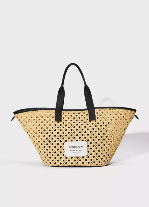 Bolsa bascket tela Osklen