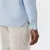 Camisa Cotton Linen Liso Azul ML Oficina Reserva na internet