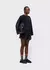 Blusa Plush Marmorizada Preto OSKLEN