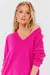 BLUSA CASHMERE LEANDRA PINK NEON NV