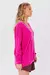 BLUSA CASHMERE LEANDRA PINK NEON NV - Loja Form