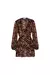 Vestido Carmela - Est.Paisley Marrom Espres NV
