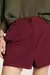 Shorts Margot - Vermelho Bordo NV na internet