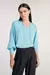 Blusa Seda Victoria - Azul Milk NV - comprar online