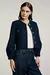 Casaqueto Brigitte - Azul Navy/Preto NV