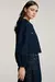 Casaqueto Brigitte - Azul Navy/Preto NV - Loja Form