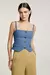 Blusa Antonella - Azul Denim NV - comprar online