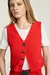 Colete Isadora - Vermelho Tango NV - comprar online